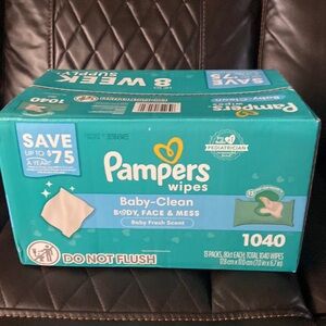 Brand New Pampers wipes